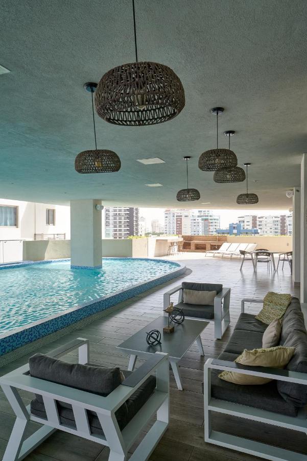 Escape Apartments, Balcony, Pool, Gym & Spa In La Julia Santo Domingo Exterior foto